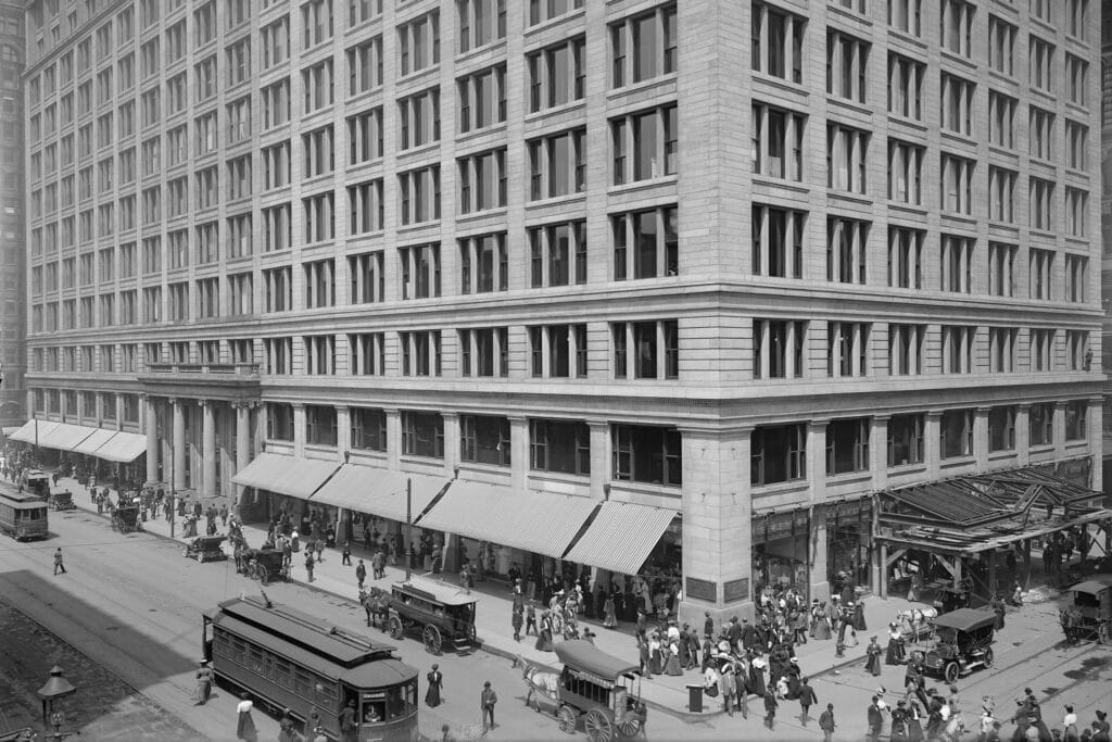 Marshall Field & Co Tearoom circa 1909