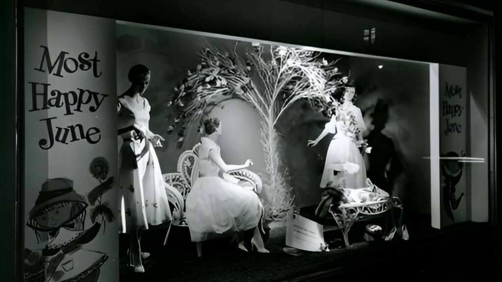 Kaufman's Department Store Window Display